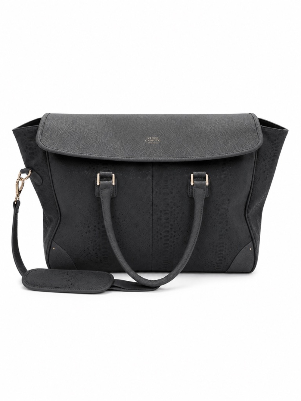 Vince Camuto Snakeskin Weekend Bag